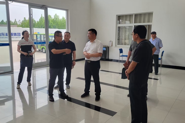 注沉安全环保 做好行业担任|德州市生态环境局辅导莅临集团调研