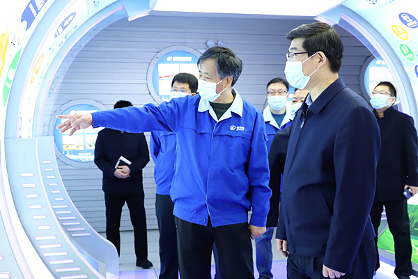 德州市委书记李猛莅临尊龙集团官网集团领导调研